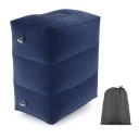 Coussin de voyage gonflable Repose-pieds gonflable Support de jambes gonflable Coussin pour les pieds Coussin gonflable doux pour avion 40 x 30 x 38 cm 5