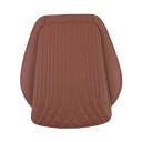 Coussin en cuir pour voiture Protection de siège auto Coussin confortable Coussin respirant Coussin de chaise Cuir synthétique premium Tapis de protection Entretien facile 4