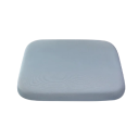 Coussin en mousse à mémoire de forme 40x40x4 cm avec housse en polyester Coussin confortable pour chaise et voiture Support ergonomique 4