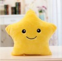 Coussin en peluche lumineux LED en forme d'étoile J914 7