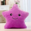 Coussin en peluche lumineux LED en forme d'étoile J914 8