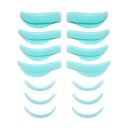 Coussinets en silicone pour extensions de cils permanentes Applicateurs et outils de recourbement de cils Pinces 3D Ensemble de cosmétiques 1