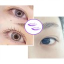 Coussins en silicone 3D pour le laminage des cils 5 paires XS–XL Chien violet Applicateurs doux pour lifting des cils moules en silicone pour des cils plus épais et plus longs 5