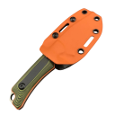 Couteau de chasse 16 cm avec étui Couteau de survie en plein air Couteau de chasse à lame classique Camping Randonnée Survie Équipement extérieur Emballage cadeau 2