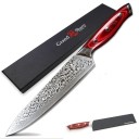 Couteau de chef en acier damassé C275 5