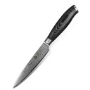 Couteau de cuisine en acier damassé C291 1