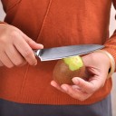 Couteau de cuisine en acier damassé 5