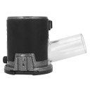 Couvercle d'aspiration de poussière pour défonceuse à chant Système de collecte de copeaux réglable avec sortie transparente Corps en aluminium avec fixation rapide sur la défonceuse 4