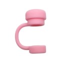Couvercle en silicone pour paille 12 x 65 x 10 mm Protection de paille Fermeture hygiénique Réutilisable Couvercle de paille de voyage 6