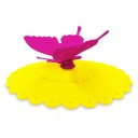 Couvercle en silicone pour tasse avec papillon 5