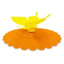 Couvercle en silicone pour tasse avec papillon 2