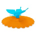 Couvercle en silicone pour tasse avec papillon 3
