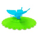 Couvercle en silicone pour tasse avec papillon 4
