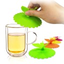 Couvercle en silicone pour tasse avec papillon 1