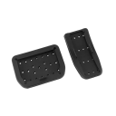 Couvercles de pédales en aluminium pour Tesla Model 3 Y Highland 2024 2023 2022 Alliage d'accélérateur et de frein Accessoire 100,8x75 109x53,6 mm 3