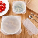 Couvercles élastiques pour bols 4 pcs 1
