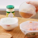 Couvercles élastiques pour bols 4 pcs 2