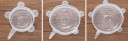 Couvercles en silicone pour aliments - 6 pcs 4
