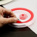 Couvercles pour bol avec joint en silicone 3 pcs 4