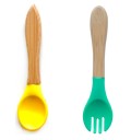 Couverts en bambou pour enfants 2 pcs 2