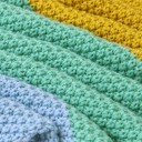 Couverture en tricot pour enfants E463 2