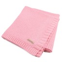 Couverture pour bébé tricotée 14