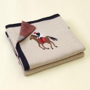 Couverture pour enfant avec cheval 5