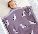 Couverture pour enfant avec dinosaure 1
