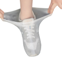 Couvre-chaussures en caoutchouc pour la pluie Réutilisables Couvercles imperméables Couvre-chaussures antidérapants Protection des chaussures contre l'humidité et la boue 2