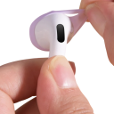 Couvre-silicone de protection pour AirPods 4ème génération Oreillettes Antidérapantes protège-oreilles 1 paire pour écouteurs Accessoires pour Apple AirPods 2024 6