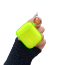 Cover til AirPods Pro med karabin Beskyttelse mod fald og ridser Blød silikoneetui med præcise udskæringer til opladning og brug 3