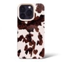 Cover til iPhone 18 Pro Køer mønster Lychee tekstur Cover af PC + TPU Stød- og ridsebeskyttelse Til daglig brug 5