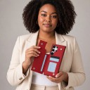 Cover til Samsung Galaxy S24 Kortlommer i bagklappen Quilted mønster PU læder materiale Mobilcover med pung 15
