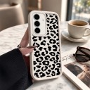Cover til Samsung Galaxy S24+ med leopardmønster Silikonecover til mobil Telefoncover til Samsung S24 Plus Bagsidecover Beskyttelse 19
