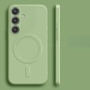Cover til Samsung Galaxy S24+ med støtte til magnetisk opladning Cover af termoplastisk polyurethan TPU Mobilcover med magnetisk ring 30