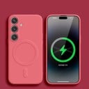 Cover til Samsung Galaxy S24 Ultra med støtte til magnetisk opladning Cover i termoplastisk polyurethan TPU Cover med magnetisk ring 8