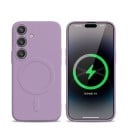 Cover til Samsung Galaxy S24 Ultra med støtte til magnetisk opladning Cover i termoplastisk polyurethan TPU Cover med magnetisk ring 13