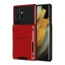 Cover til Samsung Galaxy S25 Edge med klap til kortslot i polykarbonat PC Pungcover til mobil til beskyttelse af telefonen 8
