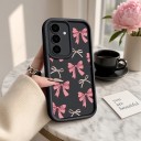 Cover til Samsung Galaxy S25 Edge med sløjfemotiv Silikonecover til mobil Telefoncover til Samsung S25 Edge Bagcover Kamera beskyttelse 8