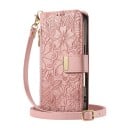 Cover til Samsung Galaxy S25 Ultra Flip tegnebog med lynlås Crossbody rem op til 142 cm Kunstlæder Kortpladser Håndledsrem 1