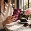 Cover til Samsung Galaxy S25 Ultra med sløjfemotiv Silikone cover til mobil Telefoncover til Samsung S25 Ultra Beskyttelse af kamera 18