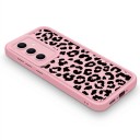 Cover til Samsung Galaxy S26 Leopardmønster Silikone Cover til mobil Samsung S26 Etui med dyremotiv Beskyttelse af kanter og kamera 16
