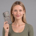 Cover til Samsung Galaxy S26 med kortholder Fine mønstre Forstærkede hjørner Fleksibelt TPU etui Cover med lomme til mobil 4