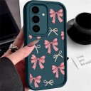 Cover til Samsung Galaxy S26 Ultra med sløjfemotiv Silikone cover til mobil Telefoncover til Samsung S26 Ultra Beskyttelse af kamera 10