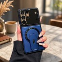 Cover til Samsung Galaxy S26 Ultra med udklappeligt stativ Fuld beskyttelse af objektiv Polykarbonat og TPU Trådløs opladning Cover 9