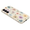 Cover til Samsung Galaxy S26 Ultra Silikonecover med tegnede blomster Kamera beskyttelse Mobilcover Blomster 13