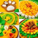 Covor de miros pentru câini și pisici 64 x 43 cm Covor din poliester pentru recompense pentru hrănire lentă și antrenament interactiv 2