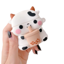 Cow Silicone Case for AirPods Pro Easy Access to Charging Port Shock Absorbing, Protects Against Scratches, Dust and Moisture 2