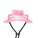 Cowboy Hat for Small Dogs and Cats 4-6.5 kg with Ear Holes Pet Costume Birthday Party Headwear Circumference 34 cm 3