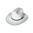 Cowboyhoed 57–59 cm Stijlvolle westernhoed met brede rand Kostuumaccessoire voor mannen en vrouwen Cowboymode 2
